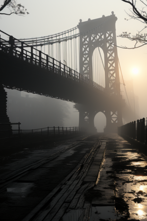 Foggy Bridge I