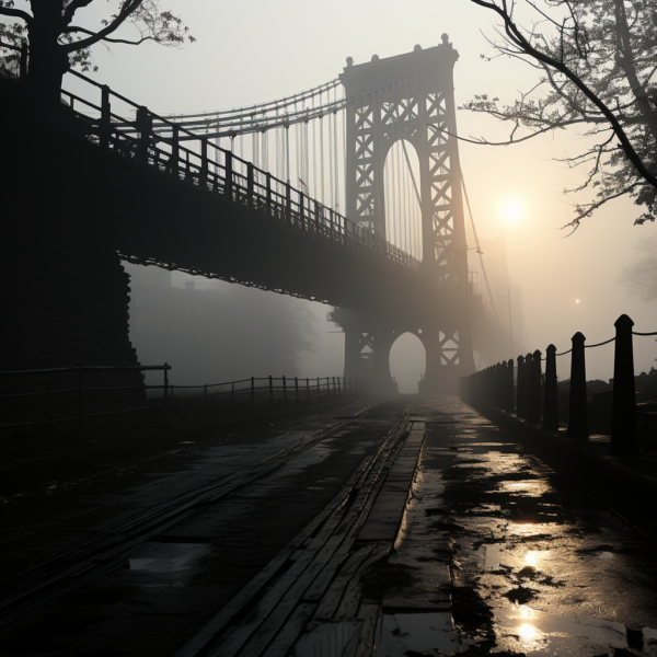 Foggy Bridge I